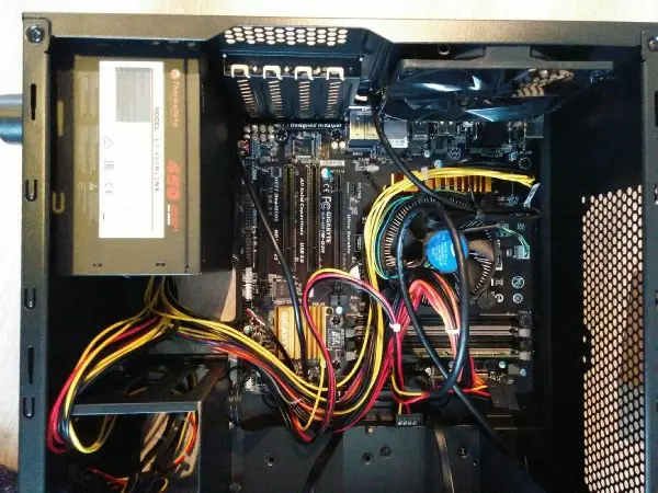 Build PC computer notsealed bx100