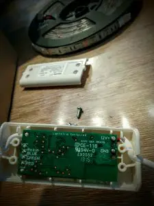 philips hue light strip controller inside hack
