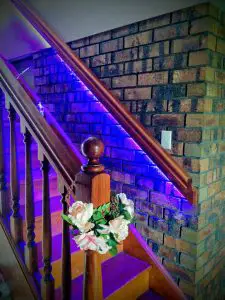 philips hue stair lighting home automation