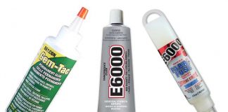 best fabric glue e6000 vs gem tac