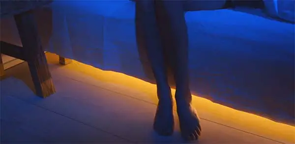 under bed motion sensor light strip