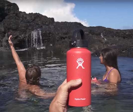hydro flask keeping cool in extreme heat
