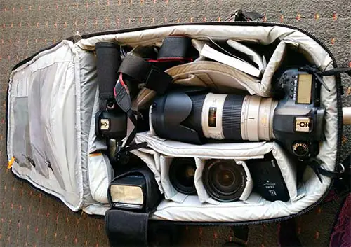 Best dslr Camera Backpack for Travel lowepro x450 roller
