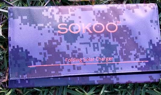 camo Solar USB charger sooko