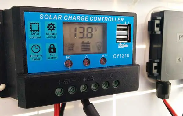 digital LCD display solar charge controller CY1210