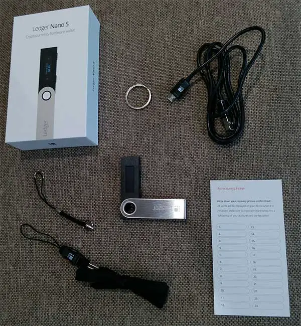 multi cryptocurrency wallet Ledger Nano S