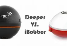 Deeper vs ibobber sonar fish finder