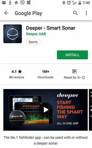 deeper smart sonar android app