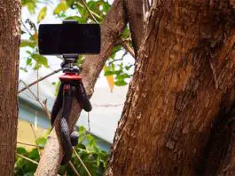 iphone tripod with remote