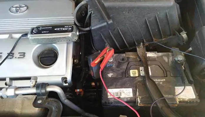 Charging a Car Battery While Still Connected to your Vehicle toyota