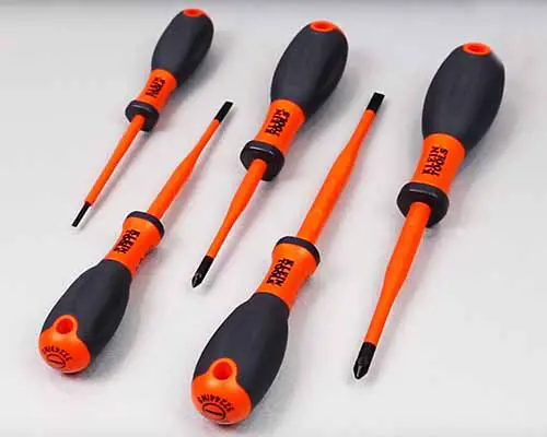 electrical tools names and pictures insulated screwdriver