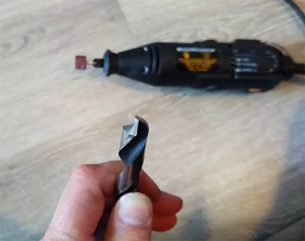 how to sharpen drill bits