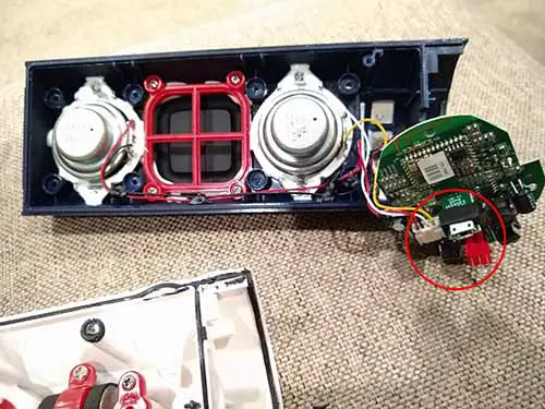 bluetooth speaker charging port broken solder up broken micro USB port