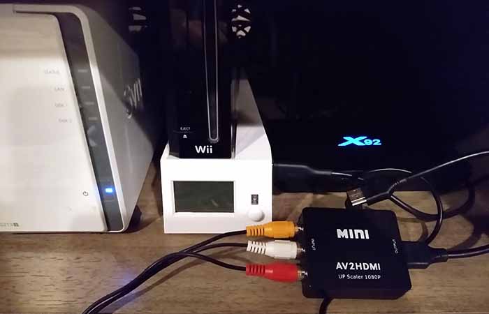 wii rca to hdmi