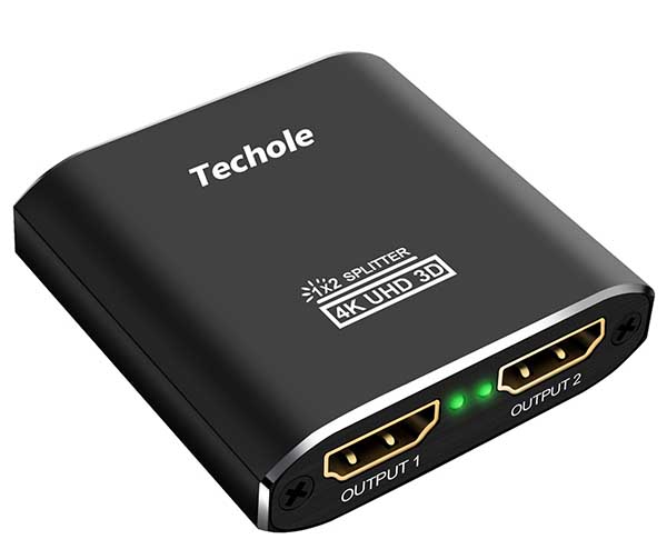Techole 4K 2 Way HDMI Splitter