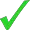 This image has an empty alt attribute; its file name is green-tick-30.png