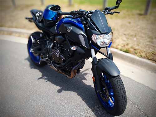 Yamaha MT-07 specs