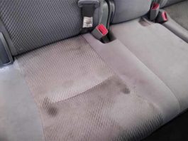 how to get stains out of car seats