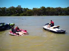 jet-ski accessories for towable tubing biscuit