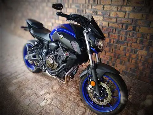 My Yamaha MT 07 Weight Reduction Project Not Sealed
