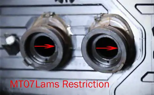 Yamaha MT-07 LAMS Derestrict airbox more power