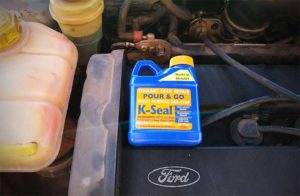How to fix coolant leaking from your car engine block without tools