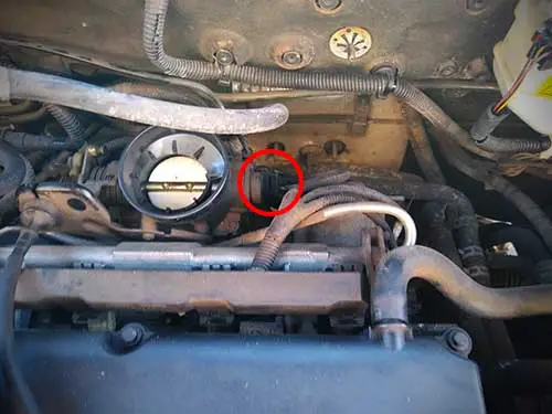Throttle position sensor fault on a 2003 Ford Focus