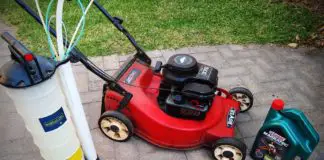 How to drain oil from Briggs and Stratton lawn mower