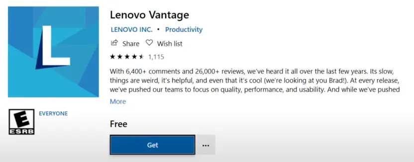 Lenovo Vantage sound fix for laptops