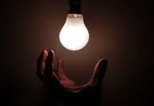 led glow when switch off