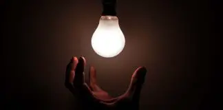 led glow when switch off