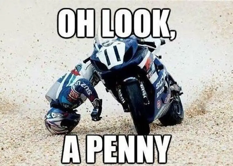 oh look a penny meme motorcycle meme