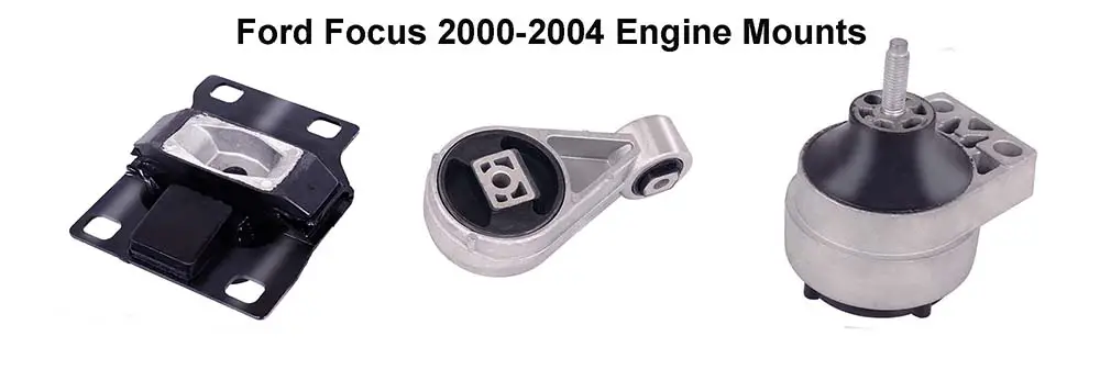 How to replace the engine mounts in a 2000-2004 Ford focus.
