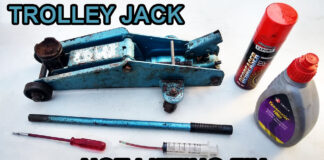 how to fix a floor jack that won't lift