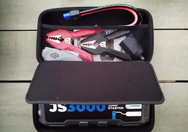 TOPdon js3000 clamp leads in storage case