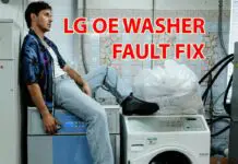 LG oe fault fix repair DIY