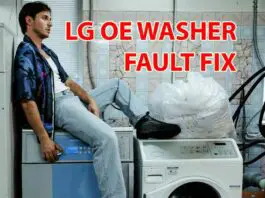 LG oe fault fix repair DIY